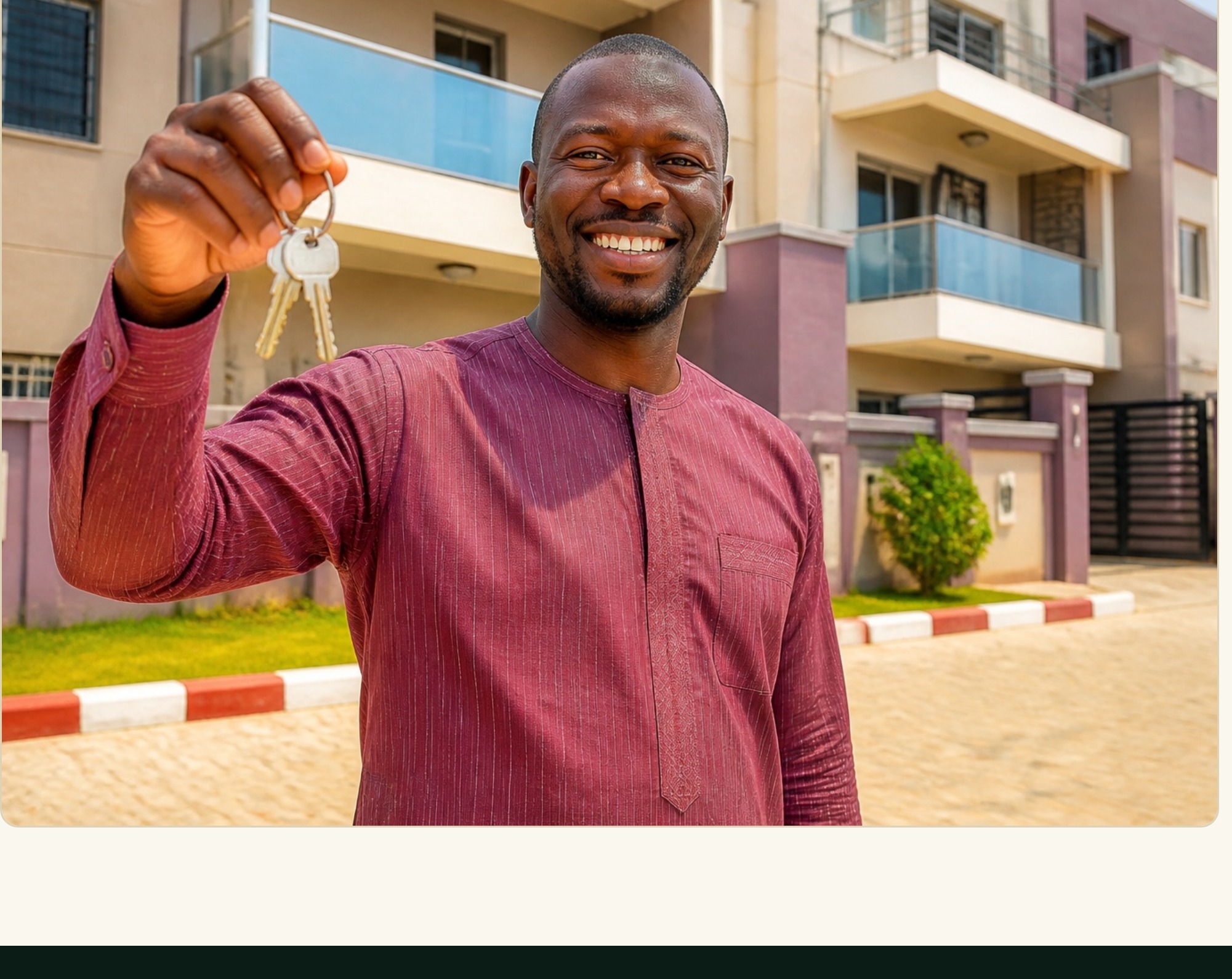 Happy Homeowner in Abuja